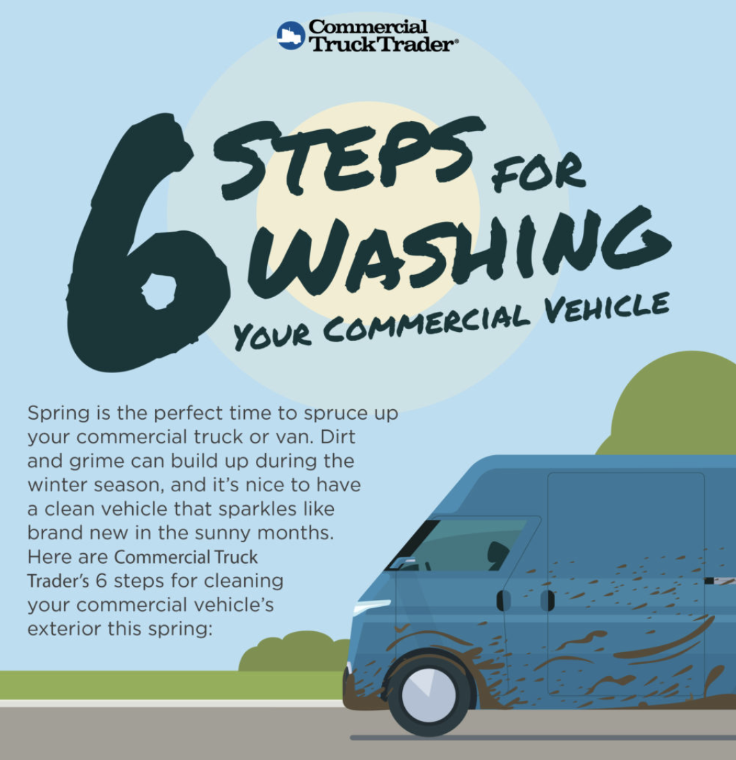 6 Steps for Washing Your Commercial Vehicle